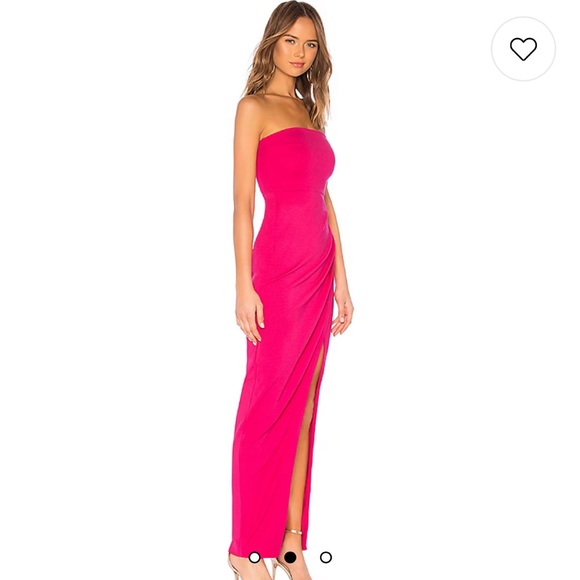 NBD Lucilda Gown in Hot Pink - Picture 2 of 5